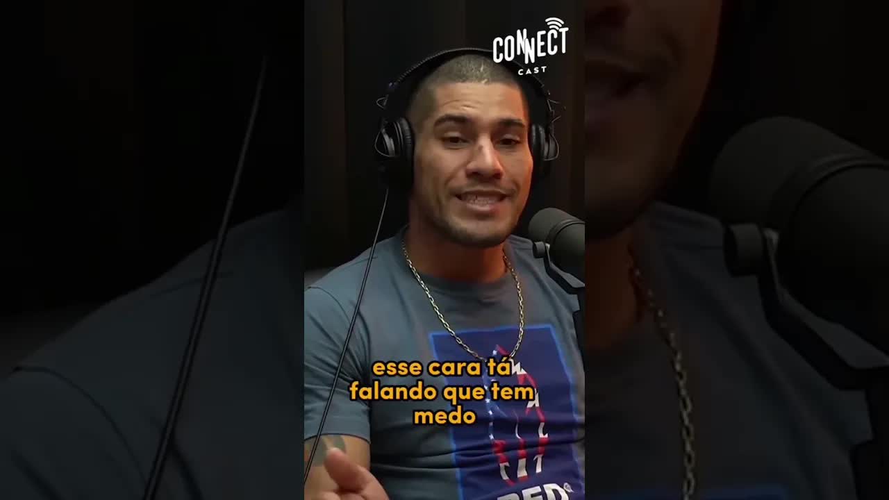 Alex Poatan Pereira assume que tem medo de lutar