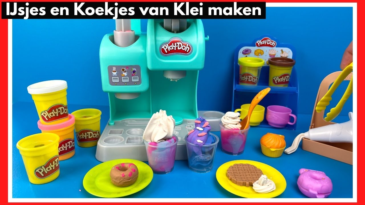 Play-Doh Café: IJsjes en Koekjes Maken