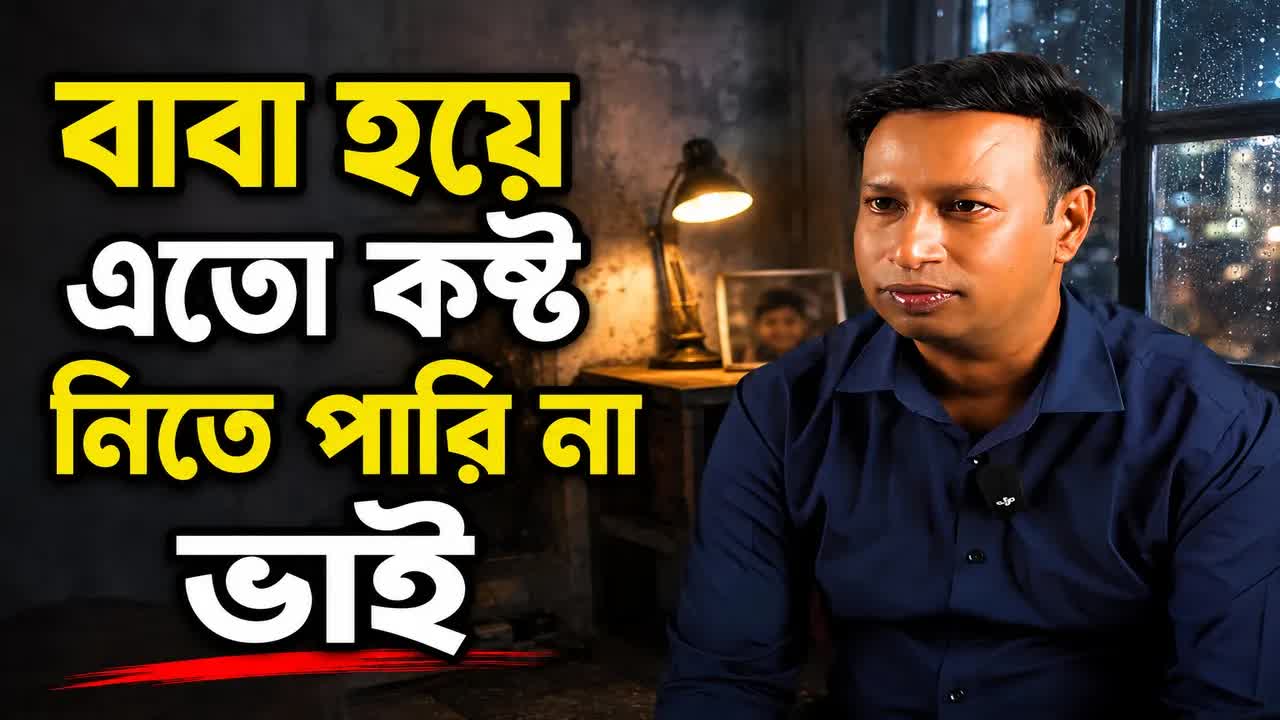 বাবা হয়ে এতো কষ্ট নিতে পারি না