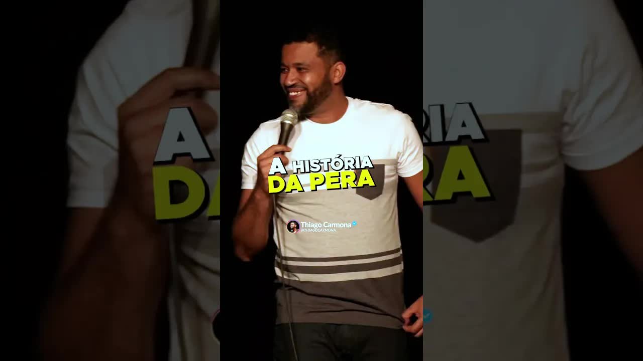 Desafiando minha avó e comendo periras