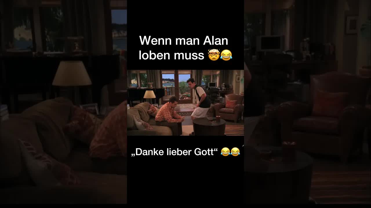 Als Charlie Alan trösten muss