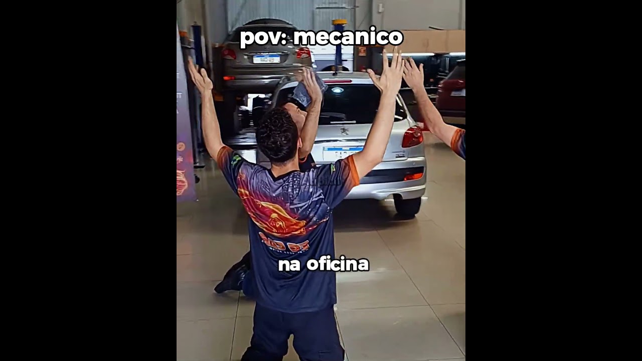 Humor na oficina mecânica com Peugeot