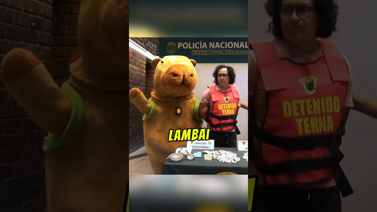 Operasi Kapibara Polis Peru Tangkap Machin