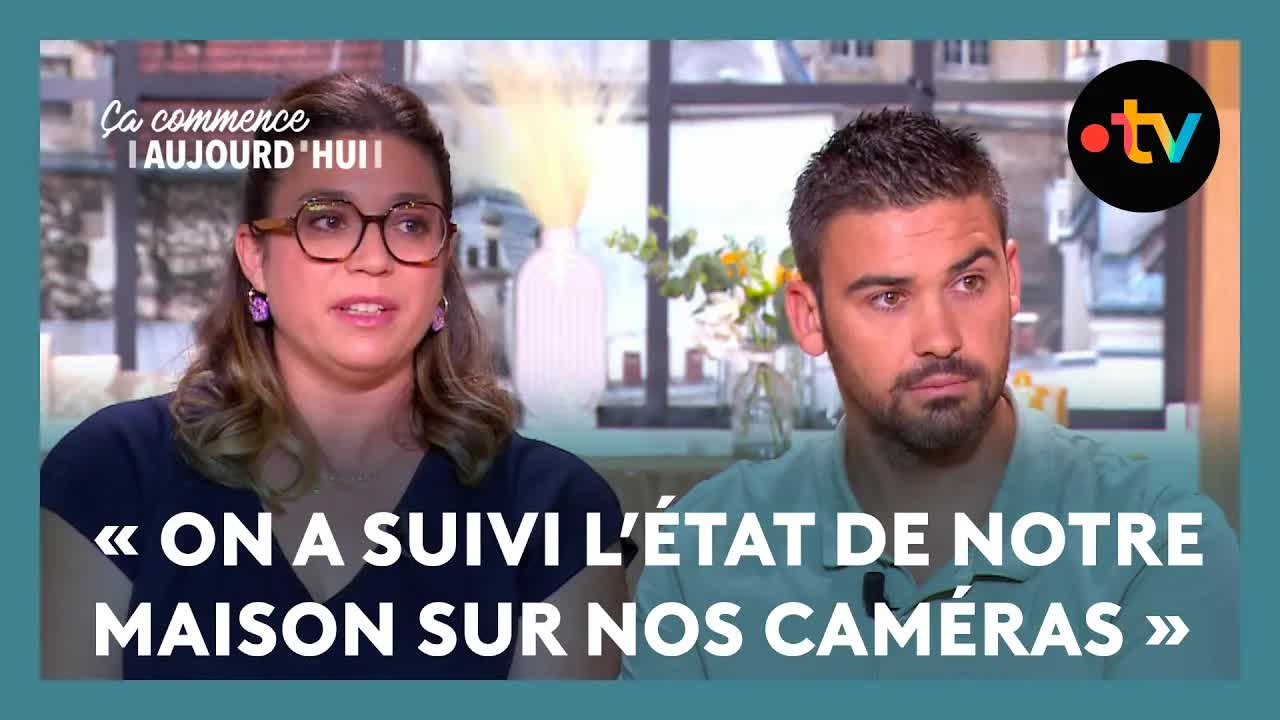 leur maison brûle en direct
