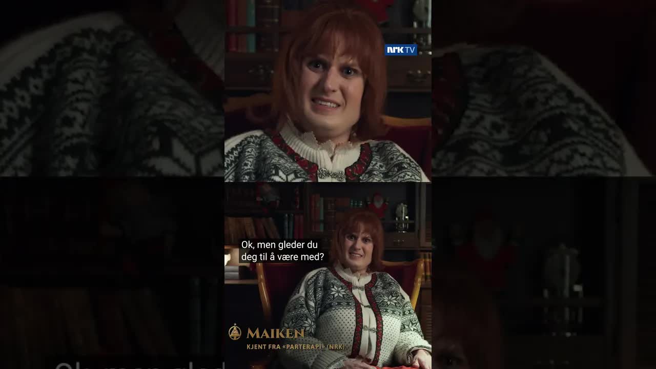 Intervju med Maiken bak kameraet