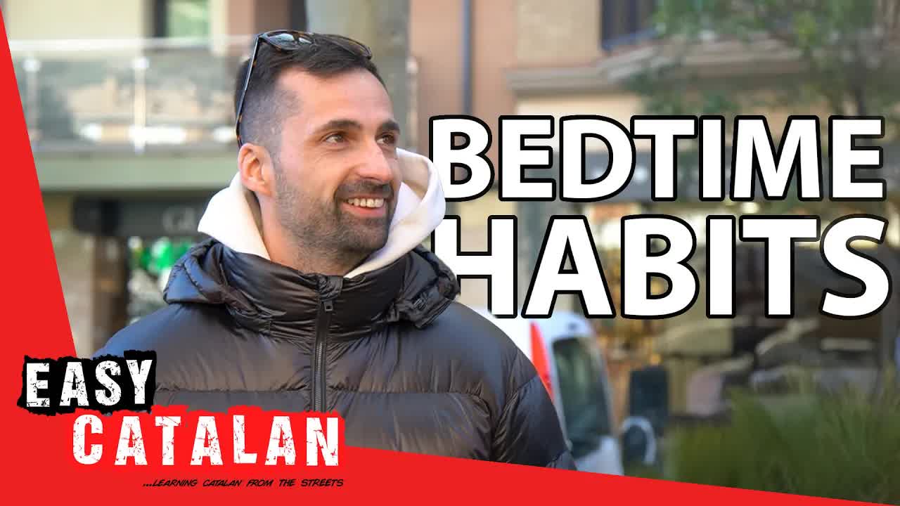 Què fem abans d'anar-nos-en a dormir?