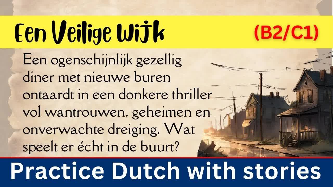 Een onrustige nacht in een veilige wijk