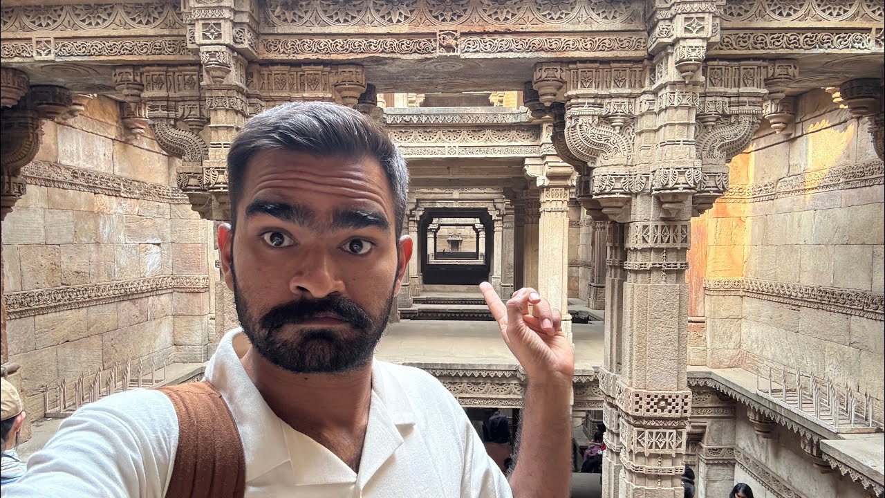 अहमदाबाद में अडालेज की वाव और गांधी आश्रम का दौरा