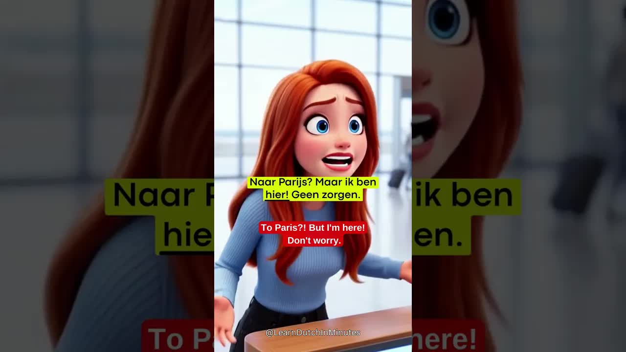 Mijn koffer is naar Parijs gestuurd