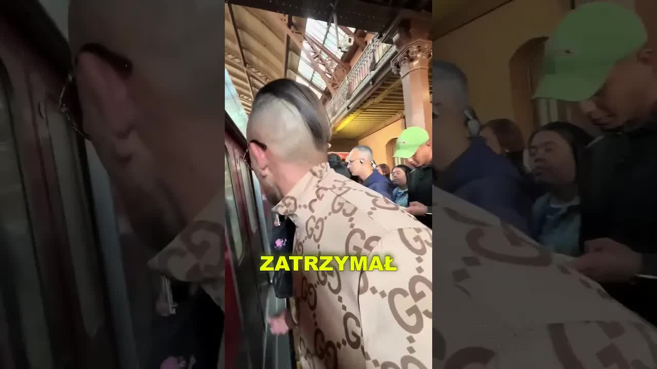 Facet zajął miejsce w pociągu dzięki sprytnemu trikowi