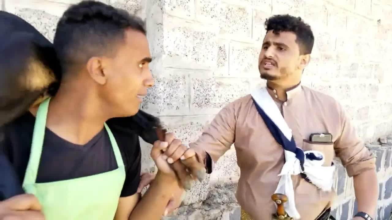 مزحة الجزار وصاحب الخروف في الحوش