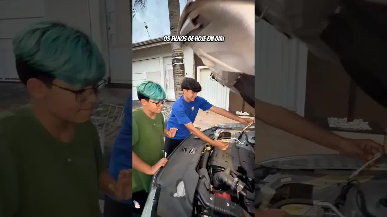 Conhece alguém que liga o carro errado?