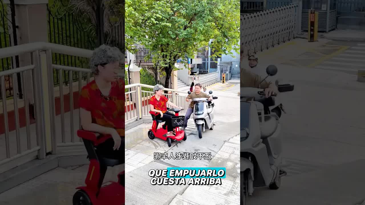 Nosotros los mayores también tenemos nuestro scooter inteligente