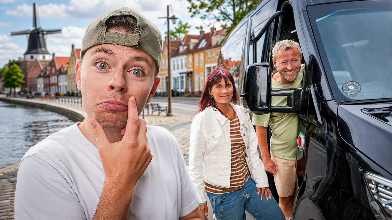 Gæt byer med mine forældre i Danmark