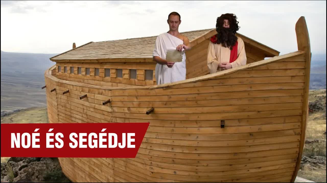 Noé és segédje az özönvíz előtt