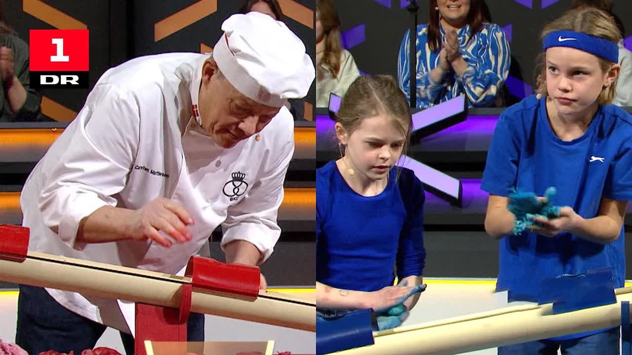 Bager vs børn: Modellervoks duel på DR TV