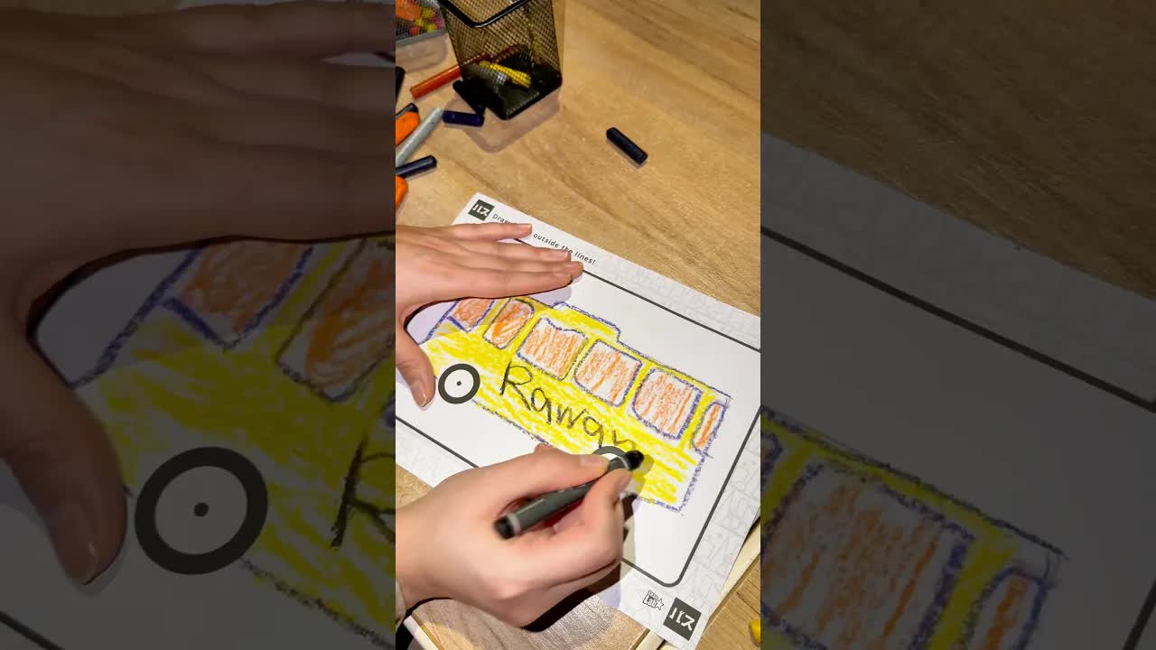 تحويل رسمتي لباص على الشاشة الكبيرة