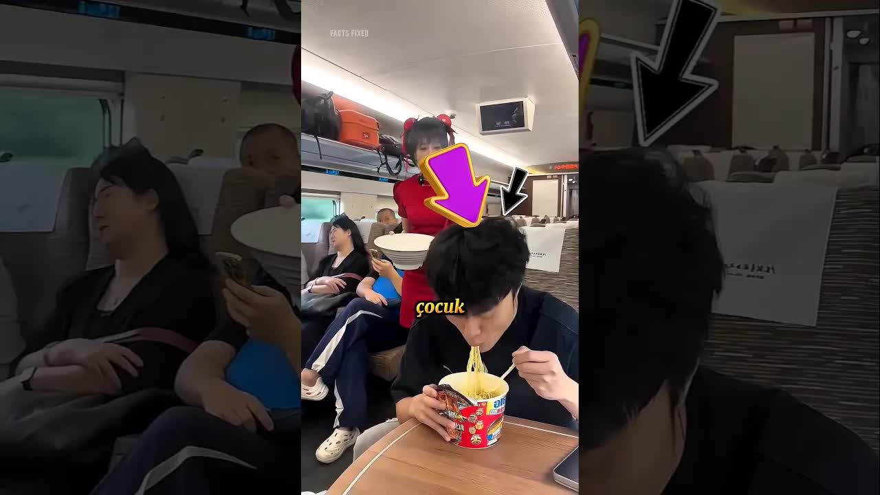 Güzel Bir Kızın Çocuğa Sürprizi