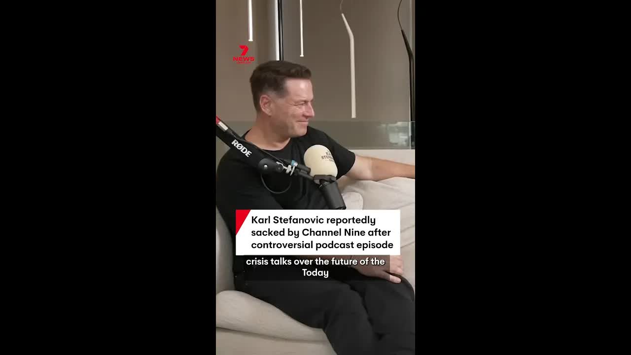 Karl Stefanovic faces sacking over controversial podcast guest