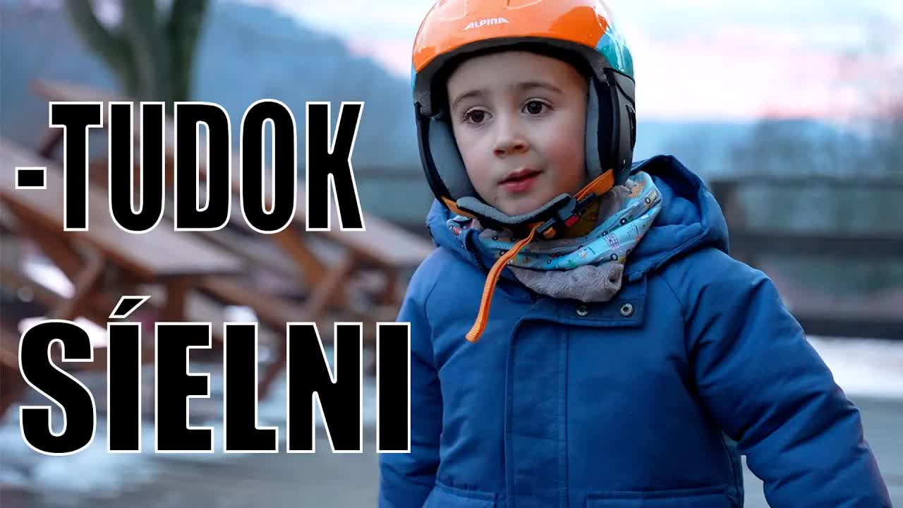 Oli első síórája Visegrádon