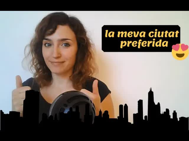 La meva ciutat preferida: Barcelona