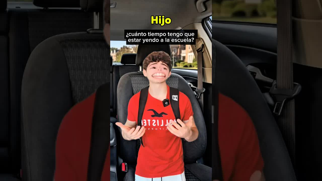 Su primer día de clase y una pregunta emocional