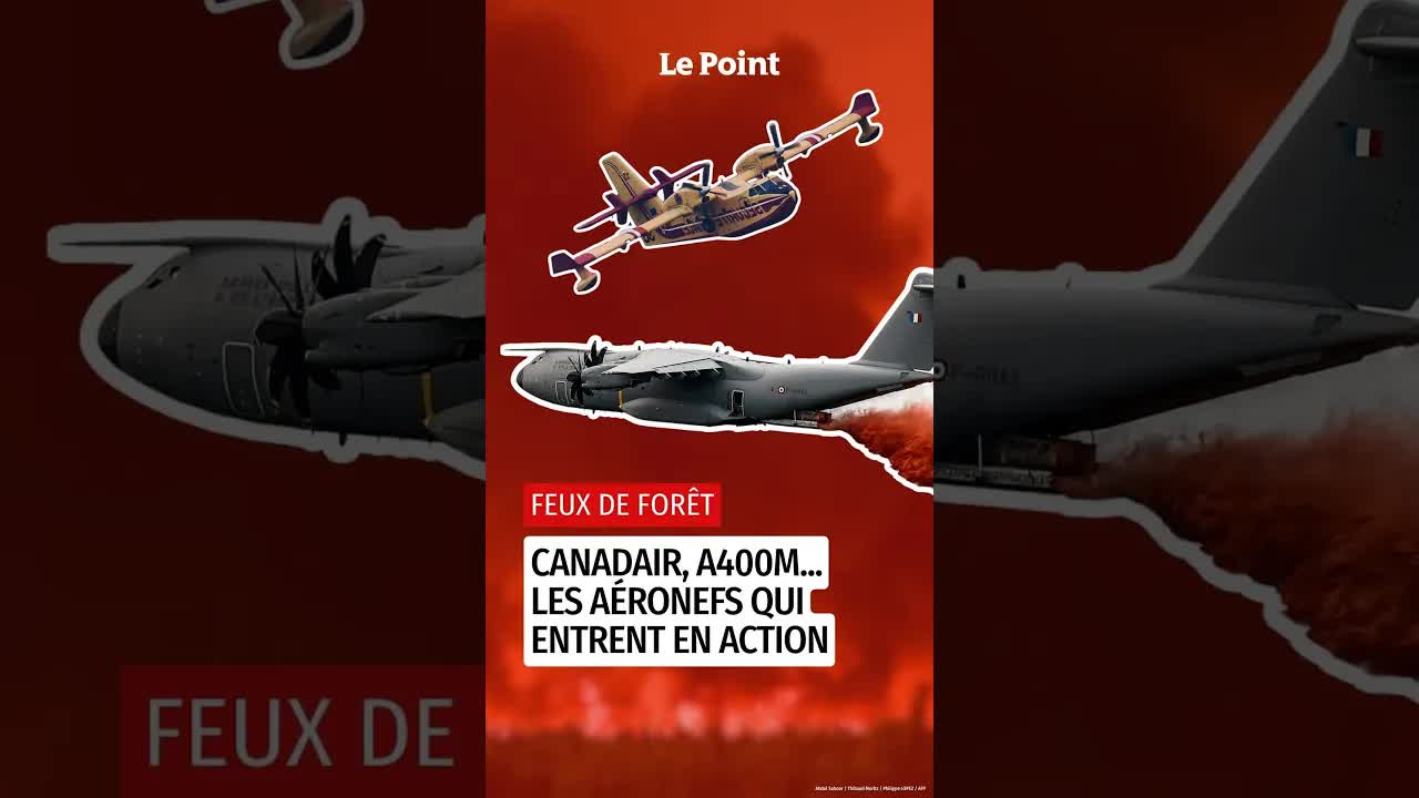 La France face aux incendies : armada aérienne déployée