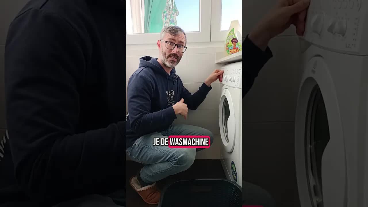 Wasdag routine: De wasmachine gebruiken en drogen