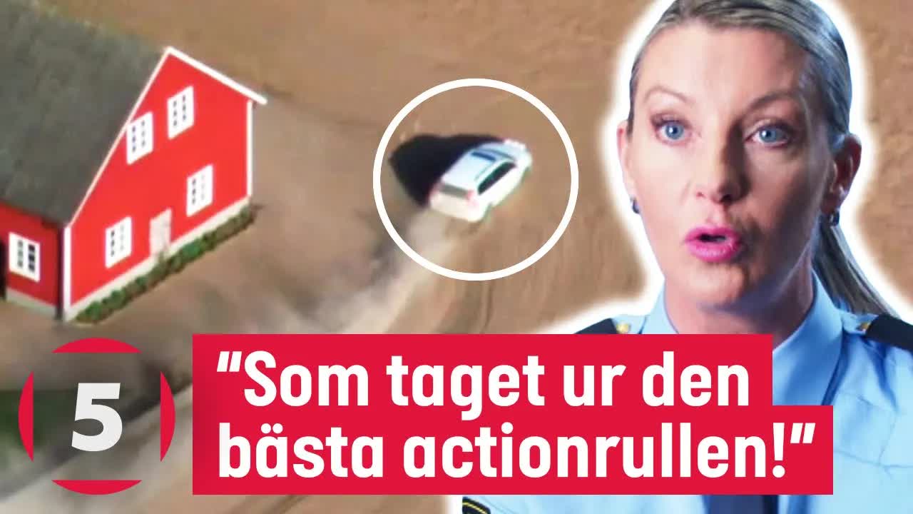 Polisjakt och fältkörning i Sverige