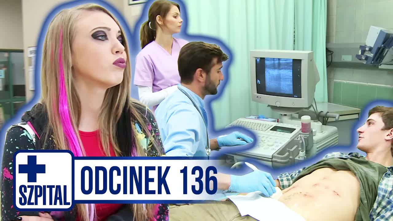Dziewczynka w szpitalu przed konkurem piękności