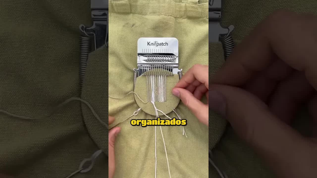Consertando tecidos com a ferramenta Minique