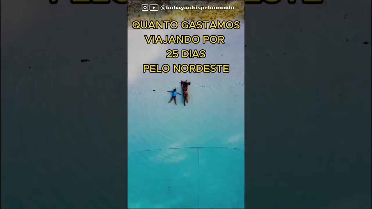 25 dias viajando pelo nordeste: roteiro e custos