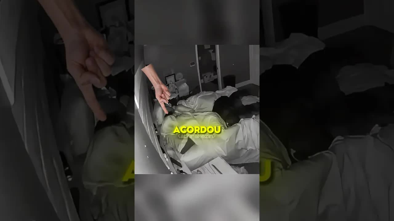 Pai acorda assustado com sonho estranho
