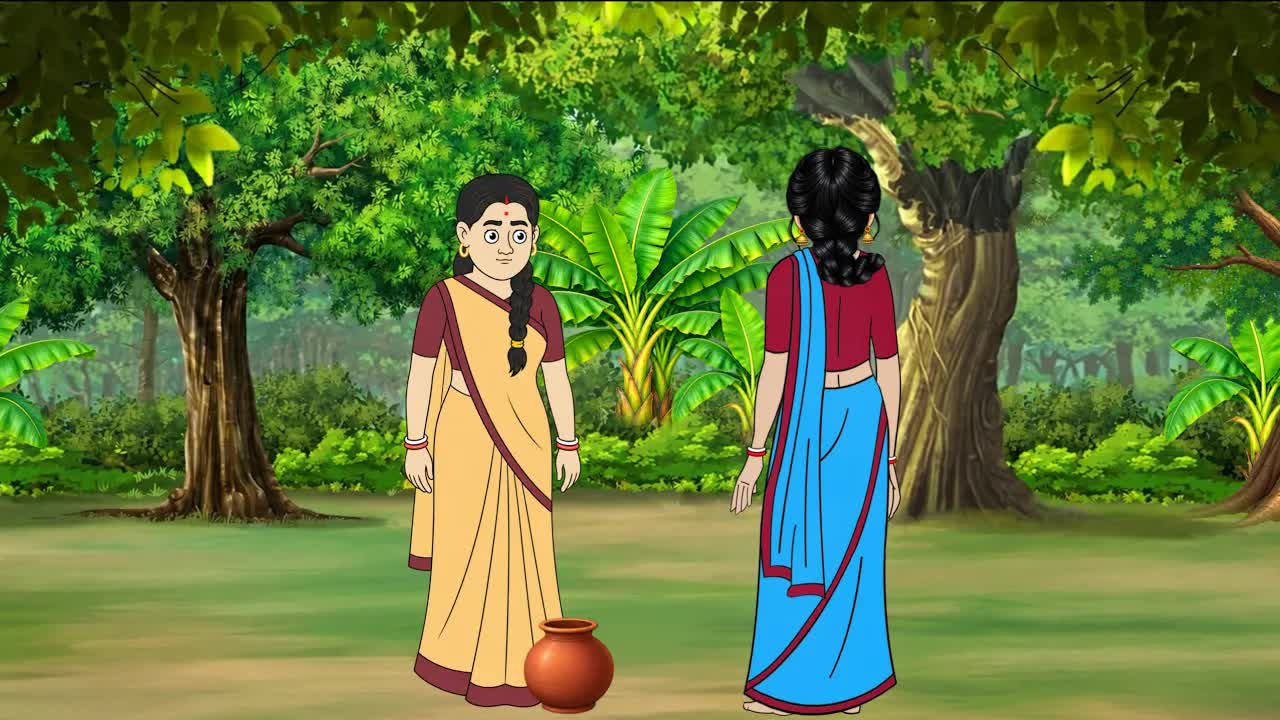 অলস স্বামীর বুদ্ধিমতী স্ত্রী