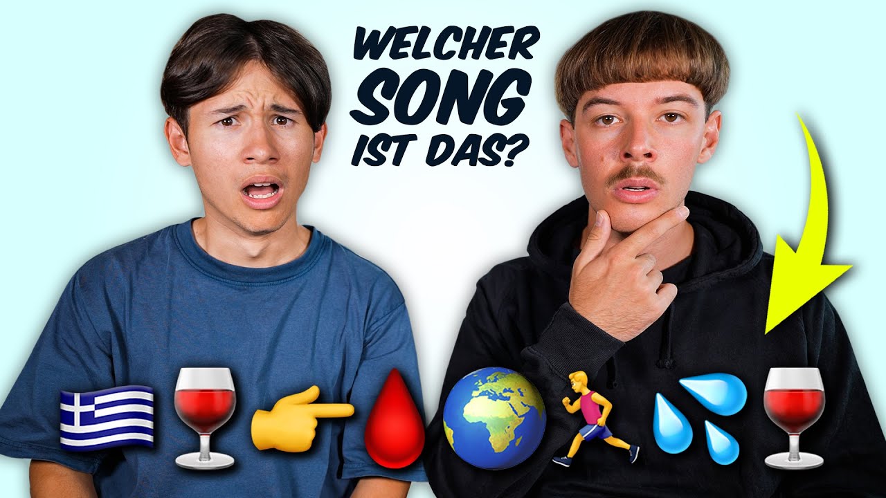 Zwei Schweizer erraten deutsche Songs
