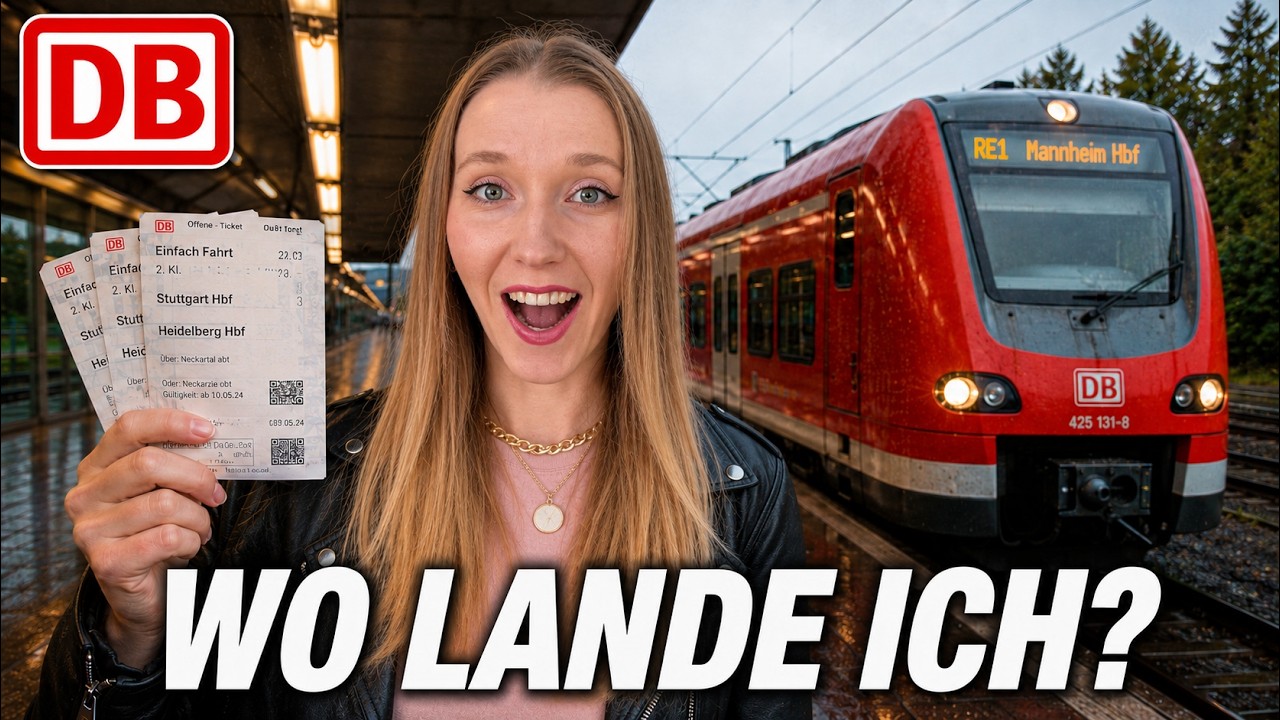 Mit dem Deutschlandticket durch ganz Deutschland