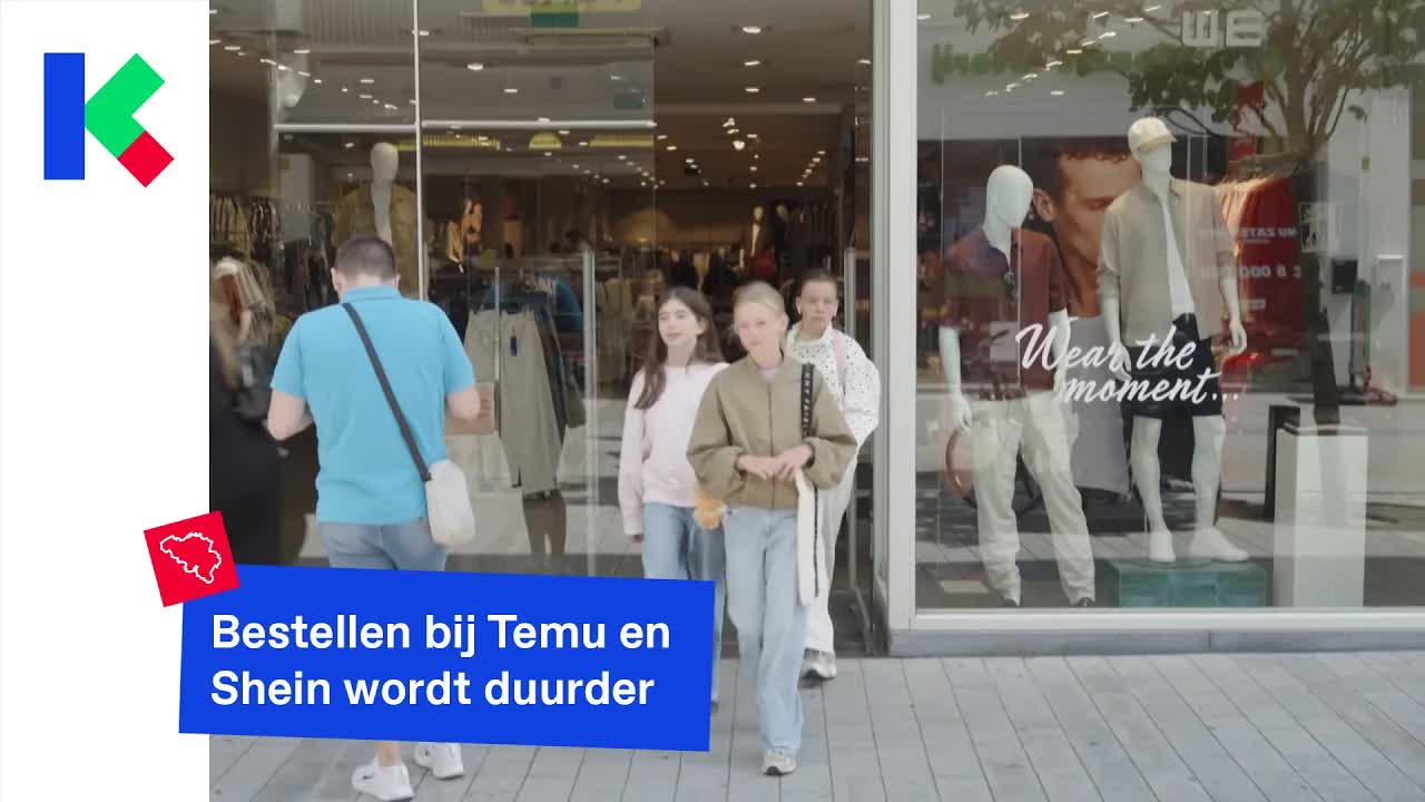Bestellen bij Shein en Temu wordt duurder