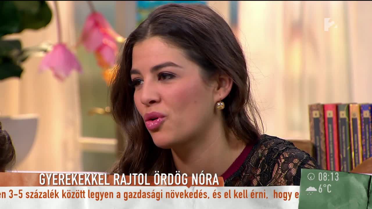 Ördög Nóra és Tóth Frank a Vigyázz, gyerekkel vagyok! műsorról