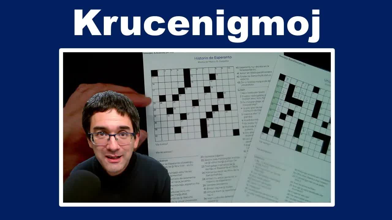 Bonegaj krucvortenigmoj #Esperanto [365]
