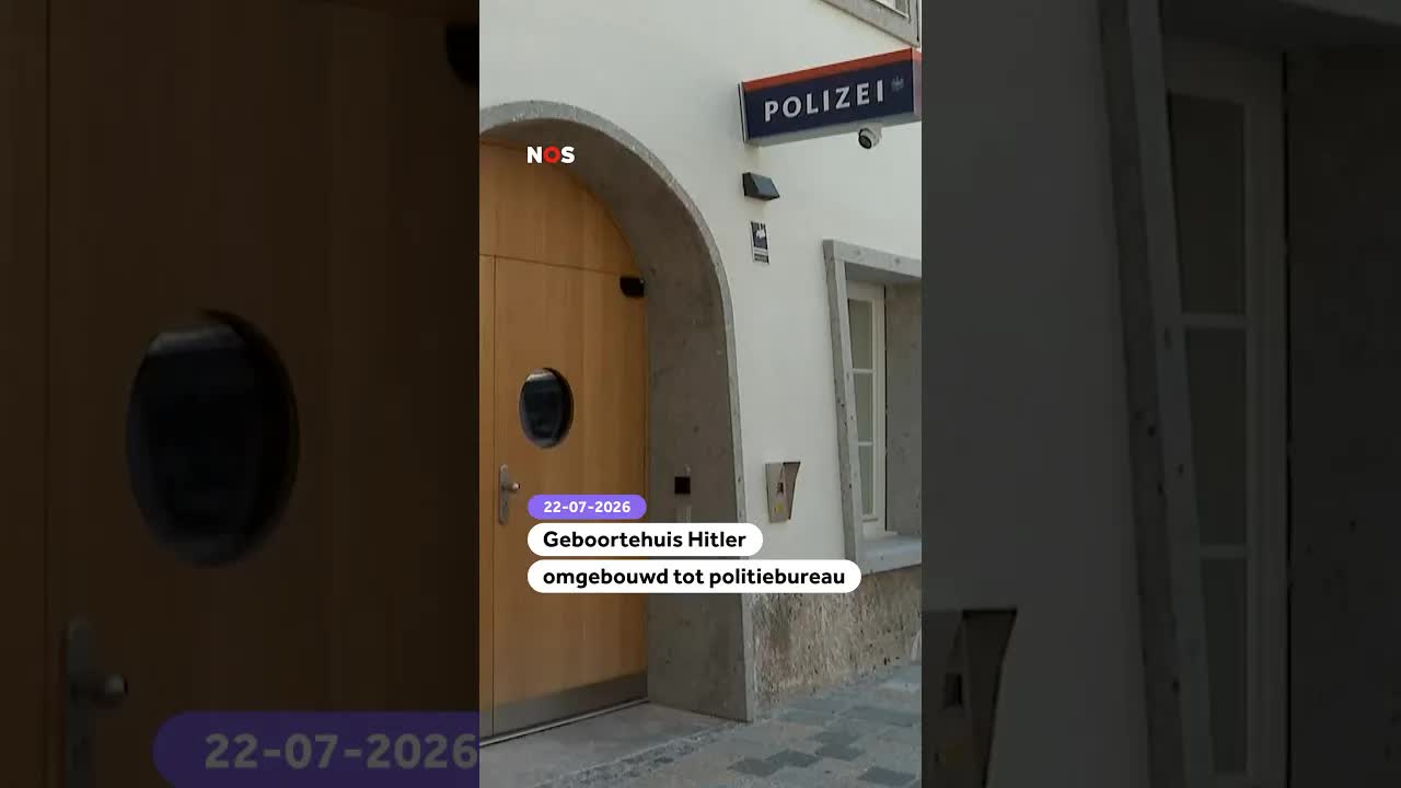 Geboortehuis Hitler nu politiebureau