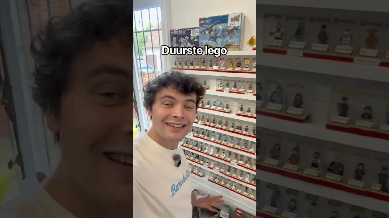 Het duurste Lego mannetje in de winkel