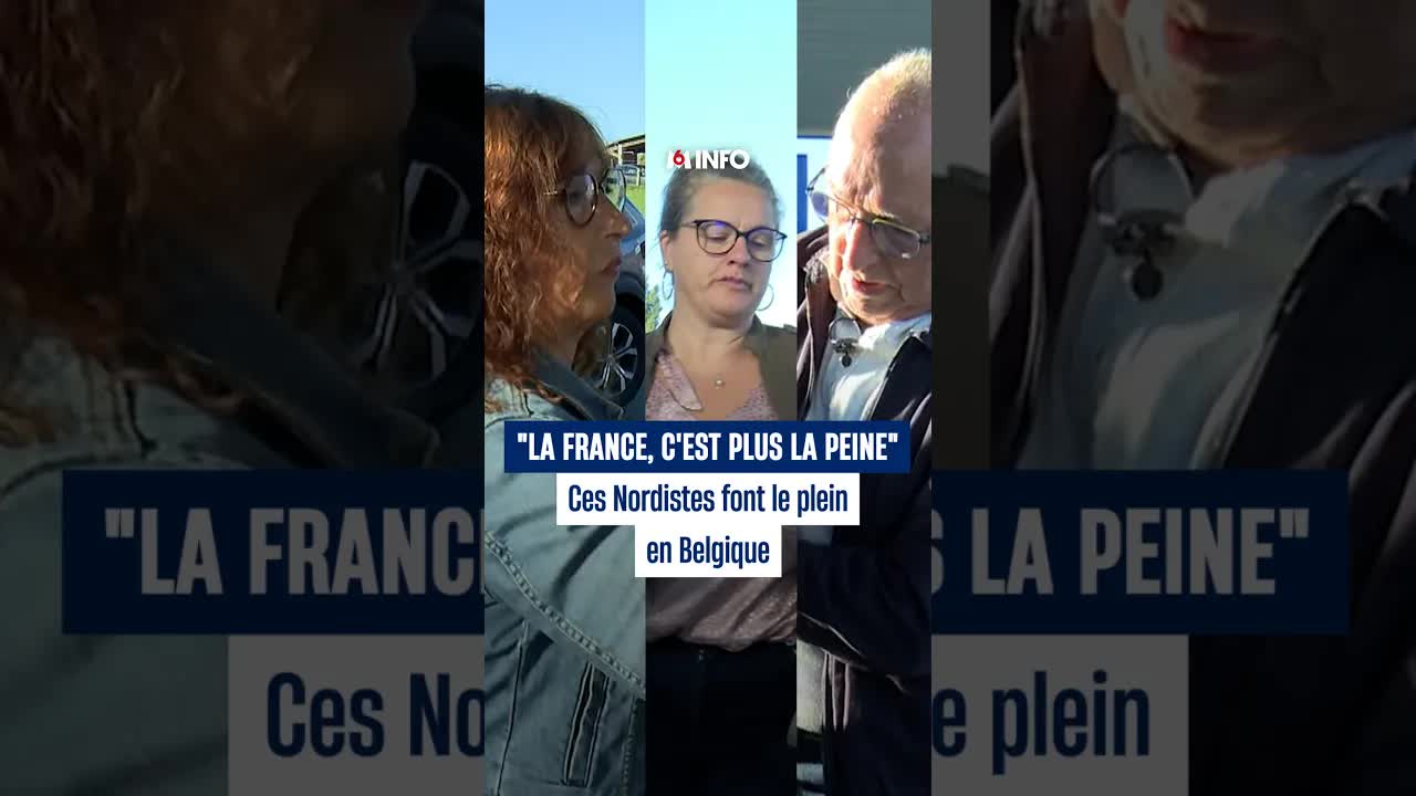 Pourquoi les Nordistes font le plein en Belgique