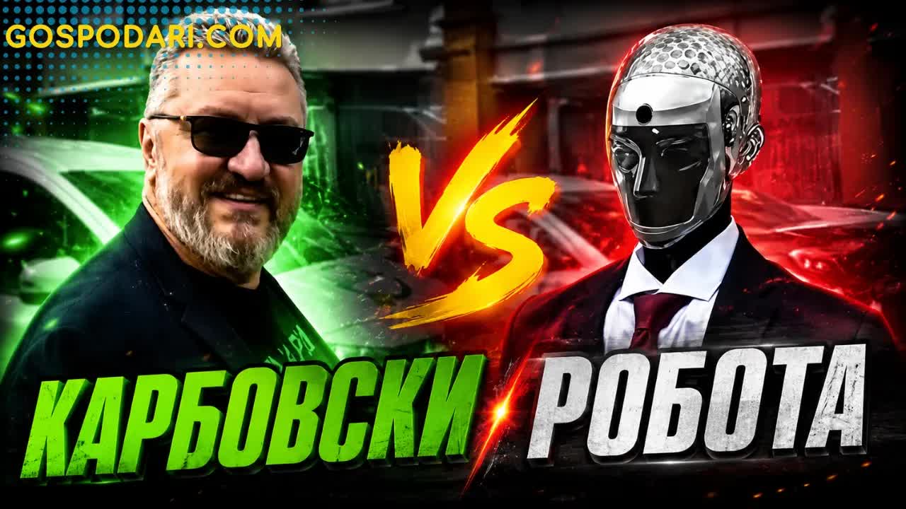 Мартин Карбовски се сблъсква с робот