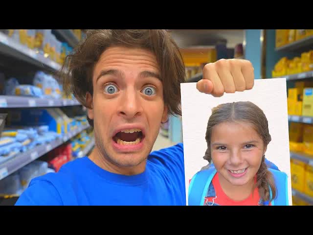 Claudia si è persa al supermercato
