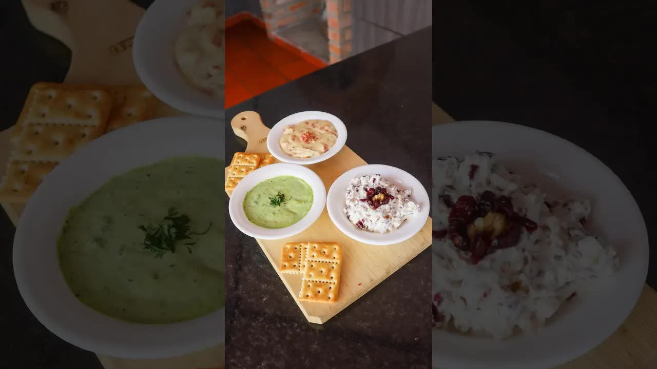 3 dips con queso crema para el fútbol