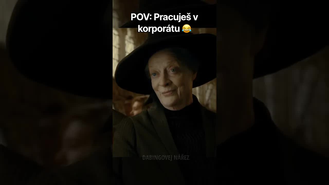 Parodie na korporátní prostředí firmy