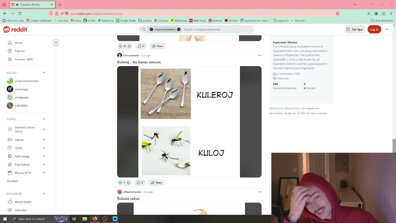 Legi Esperantajn Memeojn kaj Amuzajn Bildojn