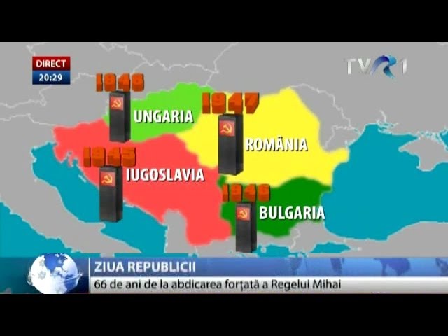 Abdicarea Regelui Mihai și proclamarea Republicii
