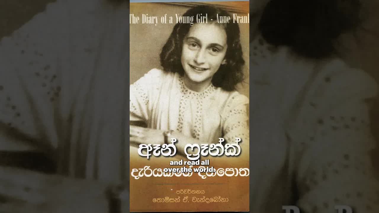 Anne Frank’s Words Changing The World