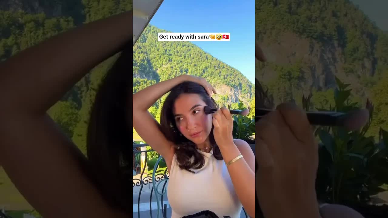 صباح الخير من سارة في سويسرا